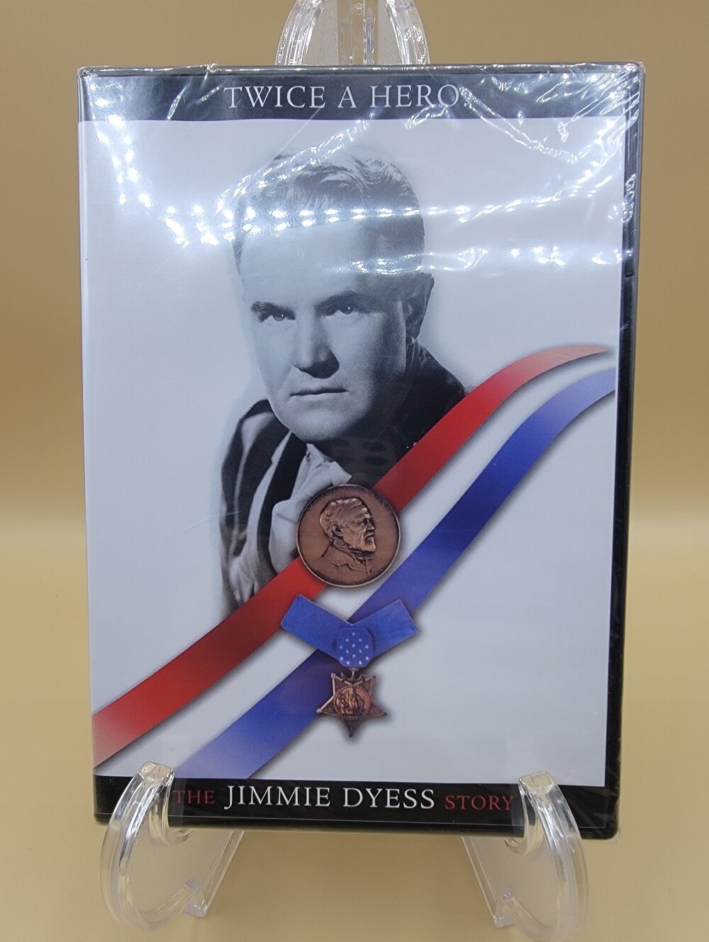 Twice A Hero : The Jimmy Dyess Story DVD 60 Minutes Marine Lieutenant Sealed New